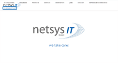 Desktop Screenshot of netsys-it.de