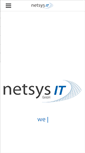 Mobile Screenshot of netsys-it.de