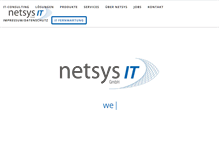 Tablet Screenshot of netsys-it.de